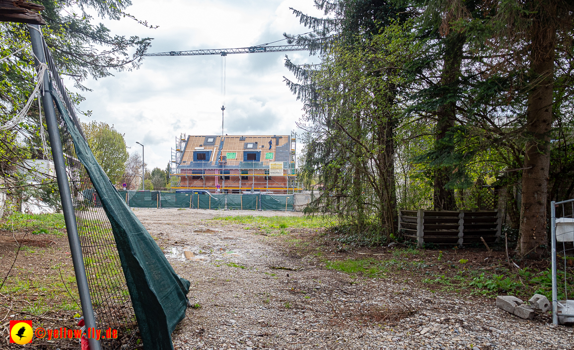 26.04.2023 - Burgfotos von der Baustell Niederalmstraße 16 in Neuperlach